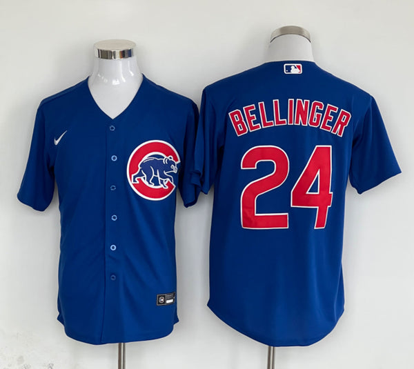 Men's Chicago Cubs Cody Bellinger #24 Royal Replica Player Jersey