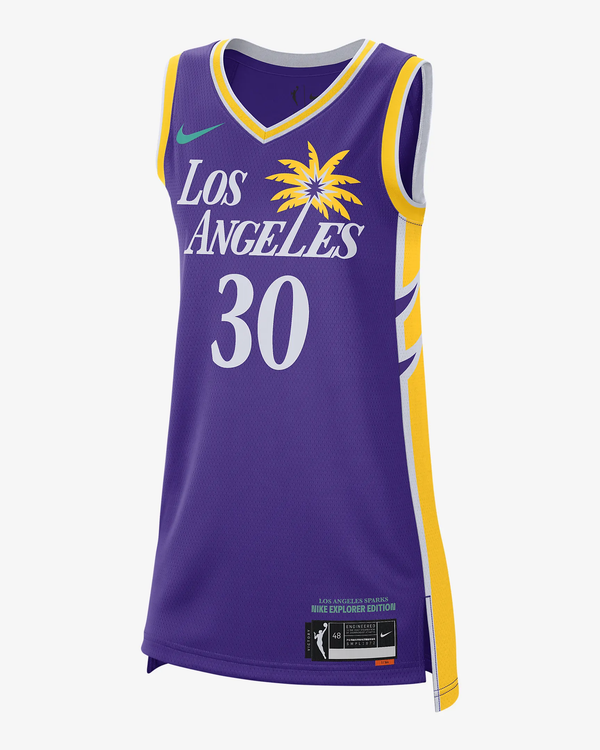 Men's Los Angeles Sparks Nneka Ogwumike #30 Purple Player Jersey