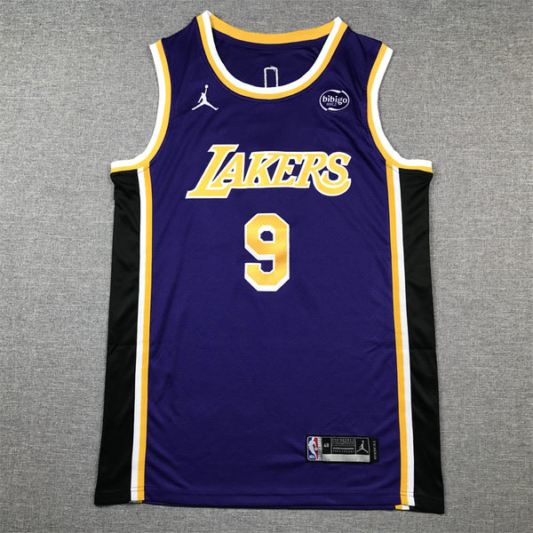 Men's Los Angeles Lakers Bronny James #9 Purple Swingman Player Jersey - Statement Edition