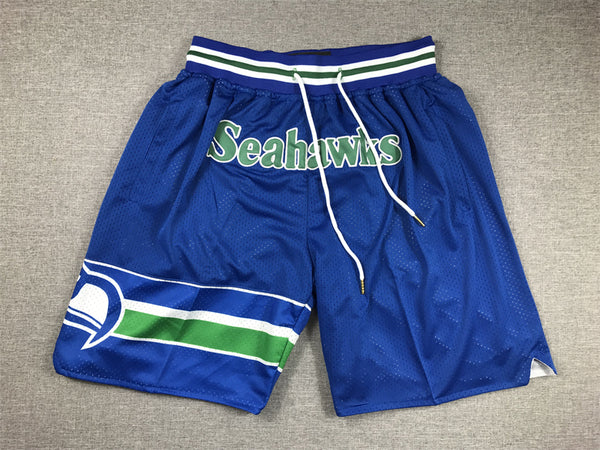 Men's Seattle Seahawks Royal Pocket Shorts