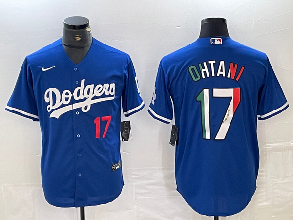 Men's Los Angeles Dodgers Shohei Ohtani Blue Game Jersey