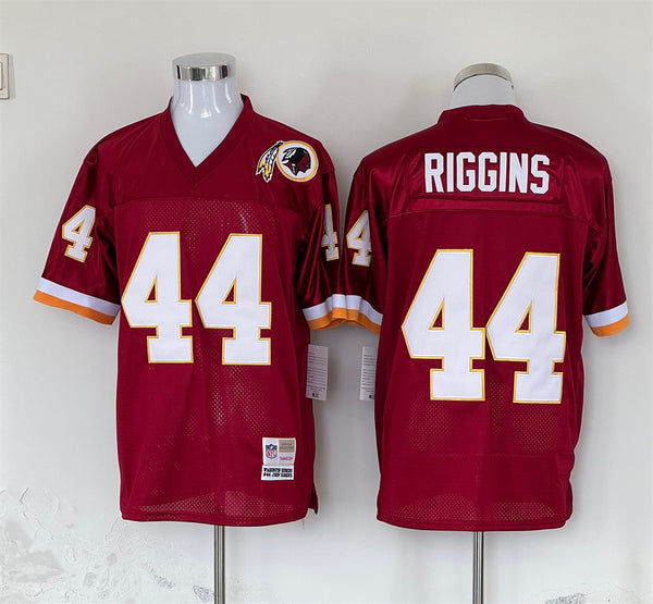 Men's Washington Redskins John Riggins Mitchell & Ness Burgundy Legacy Replica Jersey