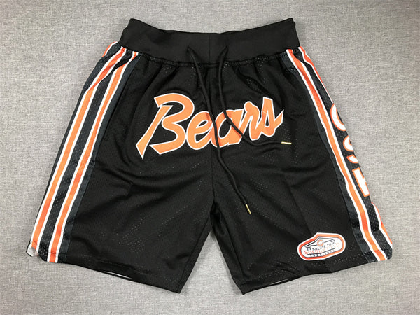 Men's Chicago Bears Black Pocket Shorts