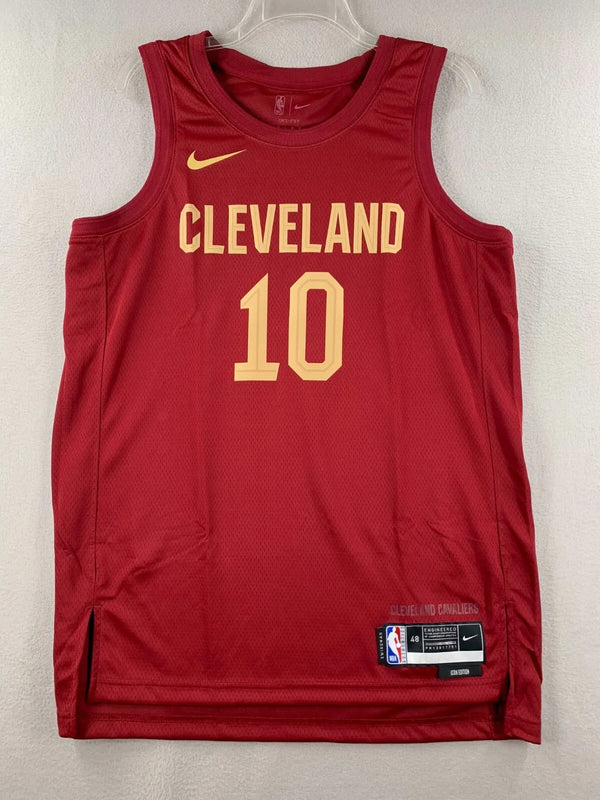 Men's Cleveland Cavaliers Darius Garland #10 Wine Swingman Jersey - Icon Edition