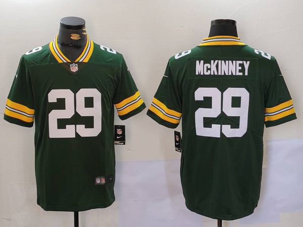 Men's Green Bay Packers Xavier McKinney #29 Green Game Jersey