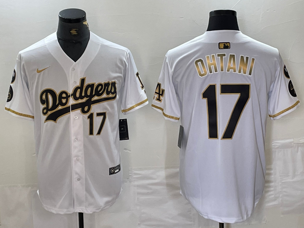 Men's Los Angeles Dodgers Shohei Ohtani White Alternate Player Jersey