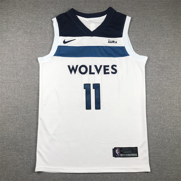 Men's Minnesota Timberwolves Naz Reid #11 White Swingman Jersey - Association Edition