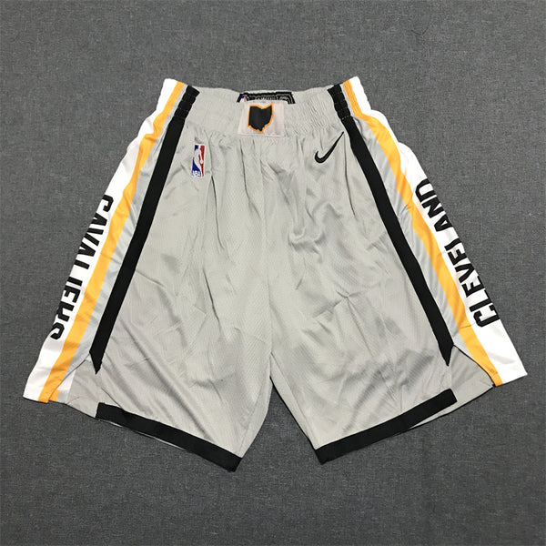 Men's Cleveland Cavaliers Gray Basketball Shorts