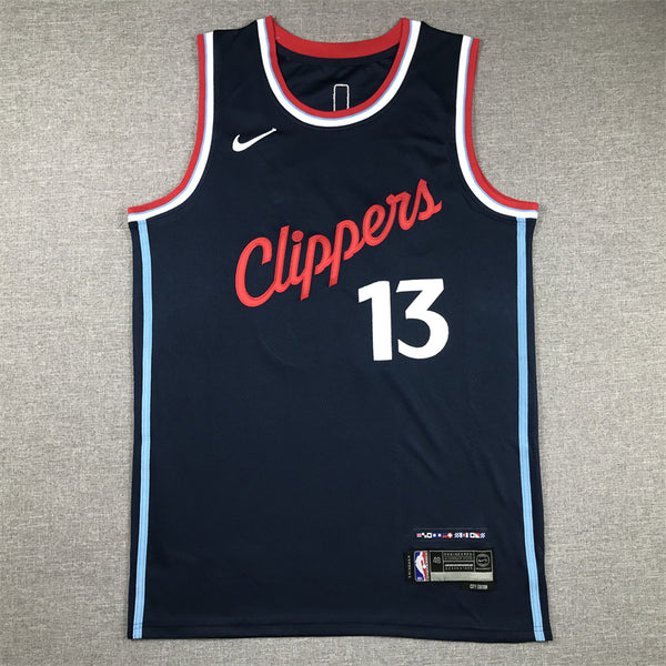 Men's LA Clippers Paul George #13 Navy Swingman Jersey