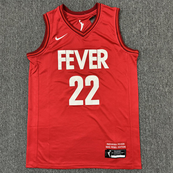 Men's Indiana Fever Caitlin Clark #22 Red Basketball Jersey