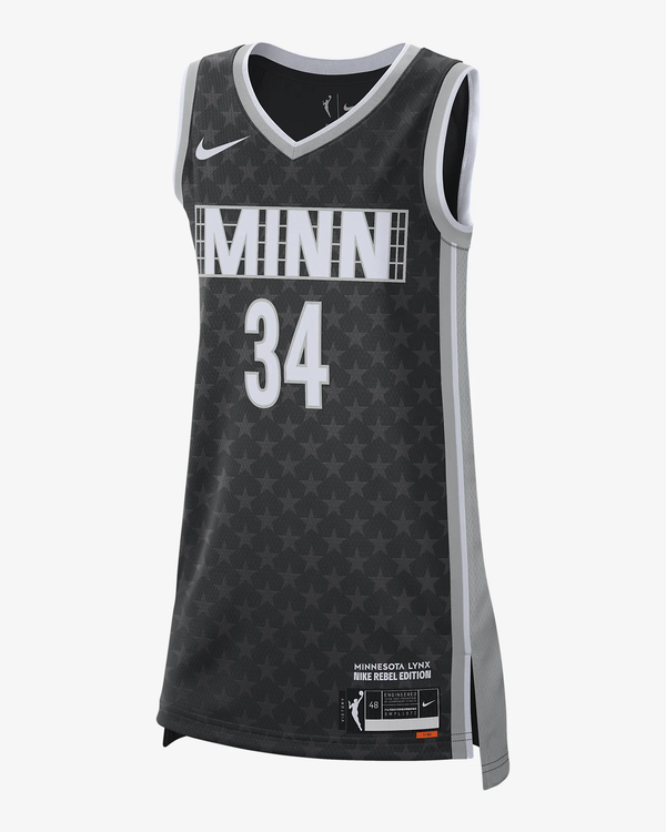 Men's Minnesota Lynx Sylvia Fowles #34 Black Player Jersey