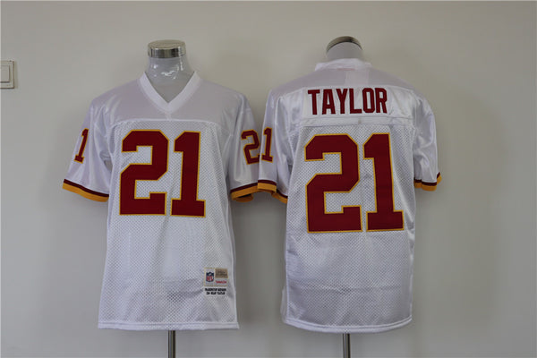 Men's Washington Redskins Sean Taylor Mitchell & Ness White Legacy Replica Jersey