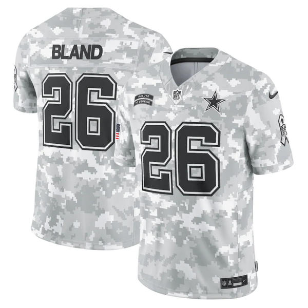 Men's Dallas Cowboys DaRon Bland #26 Arctic Camo 2024 Salute to Service Limited Jersey