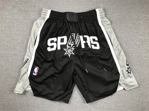 Men's San Antonio Spurs Black Pocket shorts