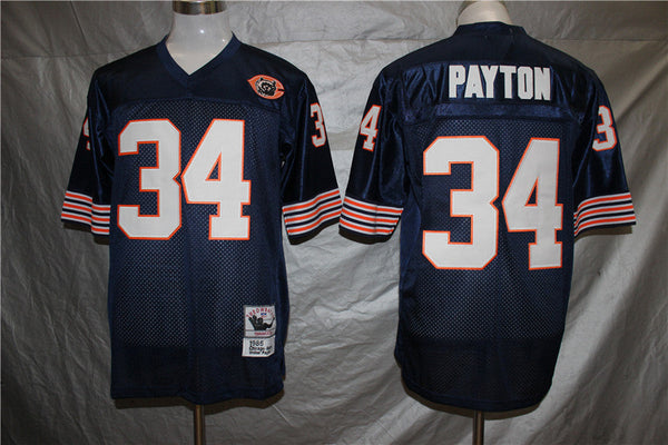 Men's Chicago Bears Walter Payton Mitchell & Ness Navy Legacy Replica Player Jersey