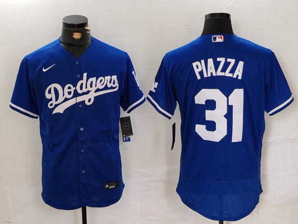 Men's Los Angeles Dodgers Mike Piazza #31 Royal Replica Game Jersey