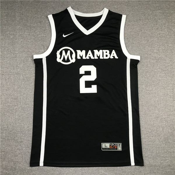 Men's Mamba Mambacitas Gigi Bryant Gianna #2 Black Basketball Jersey