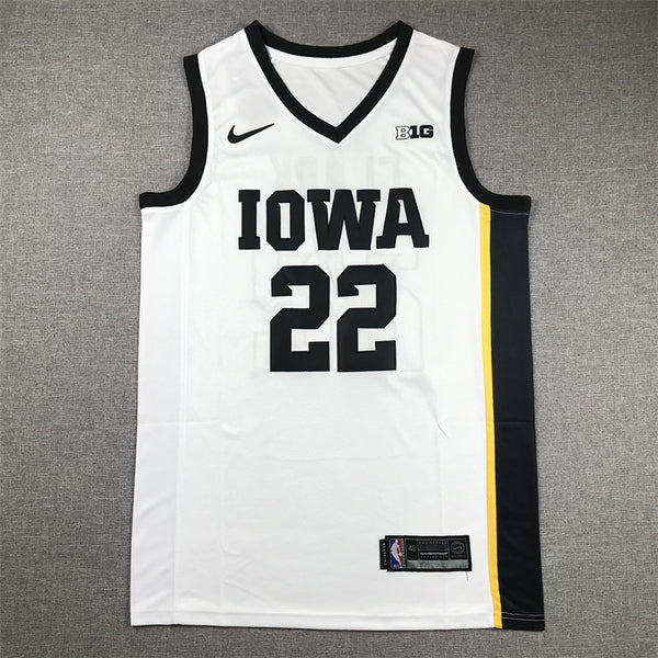 Men's Iowa Hawkeyes Caitlin Clark #22 White Replica Player Jersey