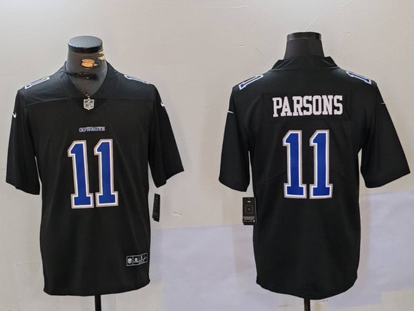 Men's Dallas Cowboys Micah Parsons Black Game Player Jersey