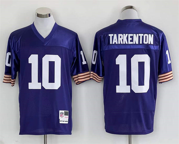 Men's Minnesota Vikings Fran Tarkenton Mitchell & Ness Purple Legacy Replica Jersey