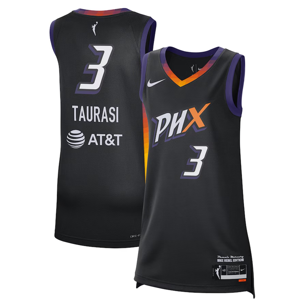 Men's Phoenix Mercury Diana Taurasi #3 Black Player Jersey