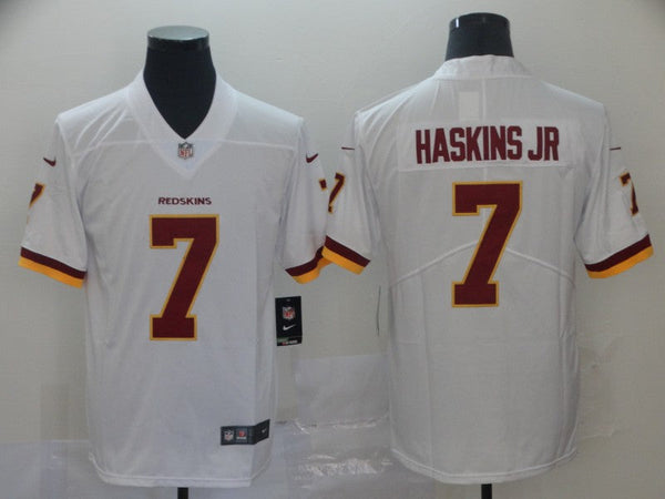 Men's Washington Redskins Dwayne Haskins Jr. #7 White Game Jersey