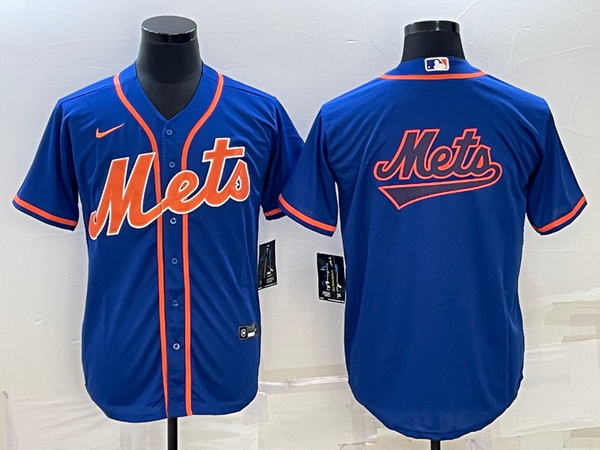 Men's New York Mets Royal Alternate Replica Team Jersey