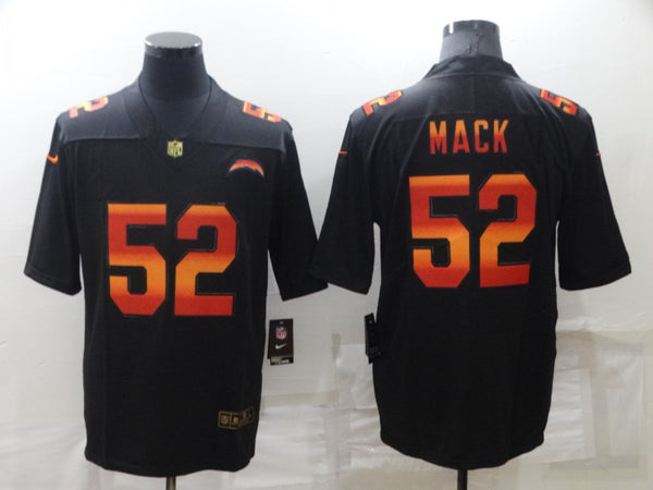 Men's Los Angeles Chargers Khalil Mack #52 Black Alternate Game Jersey