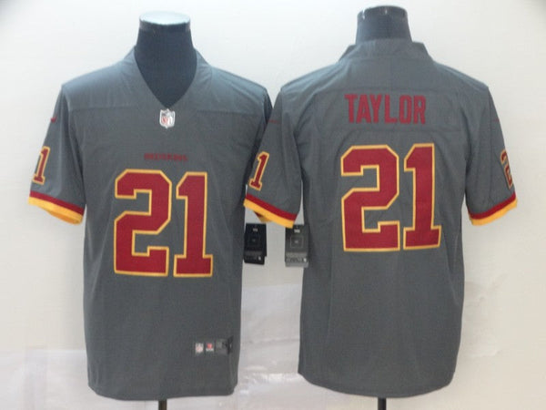 Men's Washington Redskins Sean Taylor #21 Gray Inverted Legend Jersey