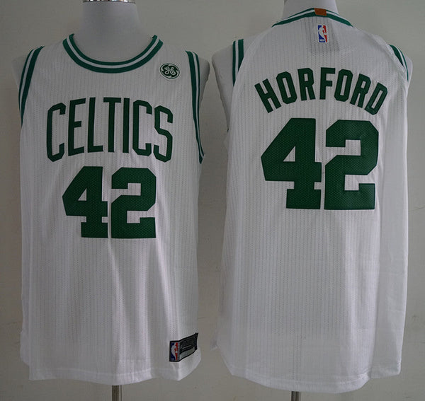 Men's Boston Celtics Al Horford #42 NBA White Game Jersey