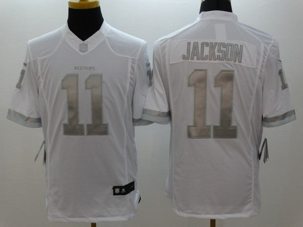 Men's Washington Redskins DeSean Jackson #11 White Game Jersey