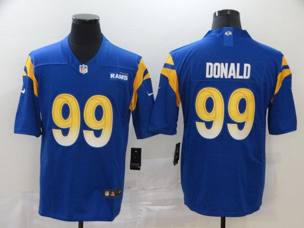 Men's Los Angeles Rams Aaron Donald #99 Blue Legend Jersey