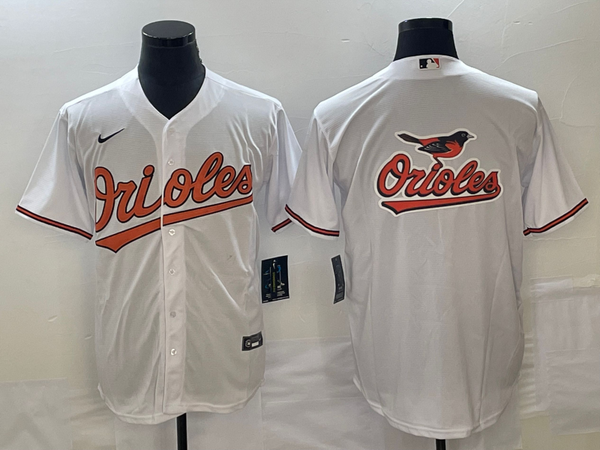 Men's Baltimore Orioles White Home Replica Team Jersey