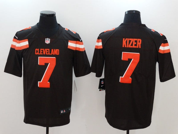 Men's Cleveland Browns DeShone Kizer #7 Brown Game Jersey