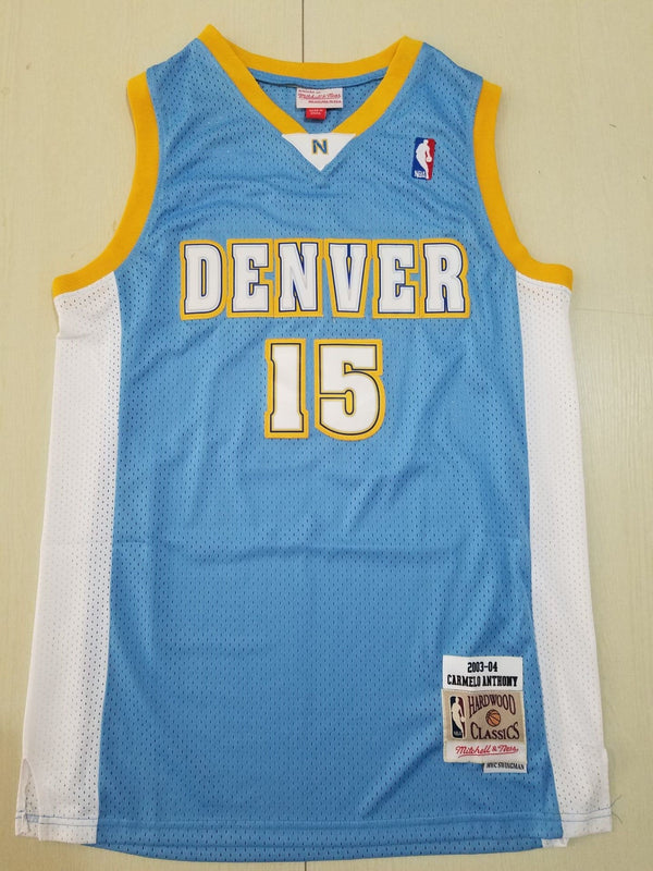 Men's Denver Nuggets Nikola Jokic #15 NBA Blue Player Jersey