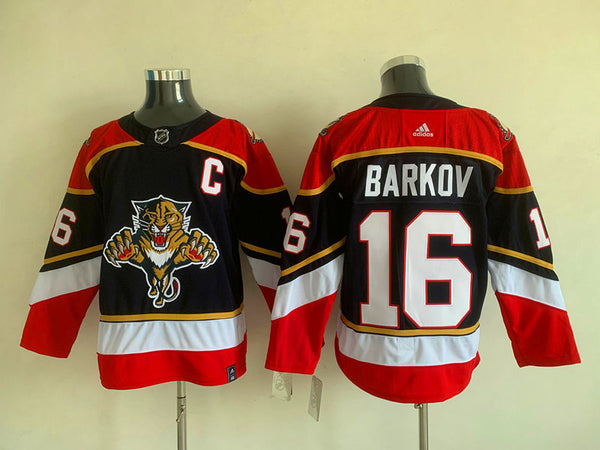 Men's Florida Panthers Aleksander Barkov #16 Black Home Breakaway Player Jersey