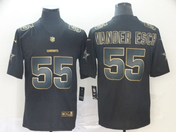 Men's Dallas Cowboys Leighton Vander Esch #55 Black Game Player Jersey