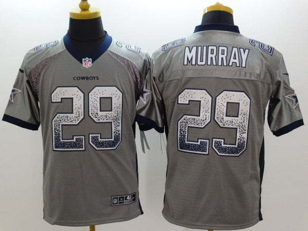 Men's Dallas Cowboys DeMarco Murray #29 Gray Game Jersey