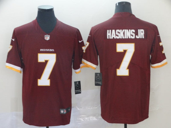 Men's Washington Redskins Dwayne Haskins Jr. #7 Red Game Jersey