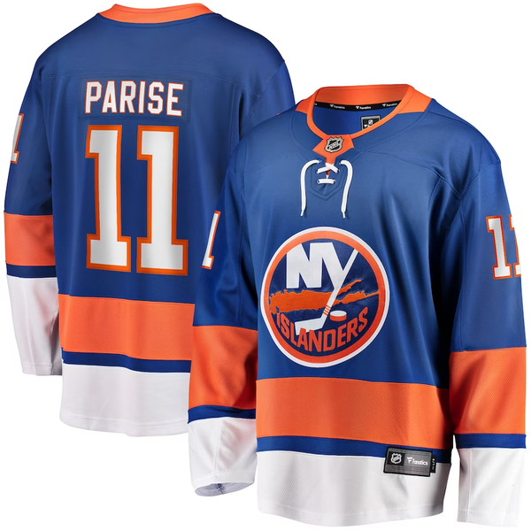 Men's New York Islanders Zach Parise #11 Royal Player Game Jersey