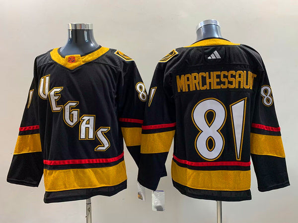 Men's Vegas Golden Knights Jonathan Marchessault #81 Black Breakaway Player Jersey