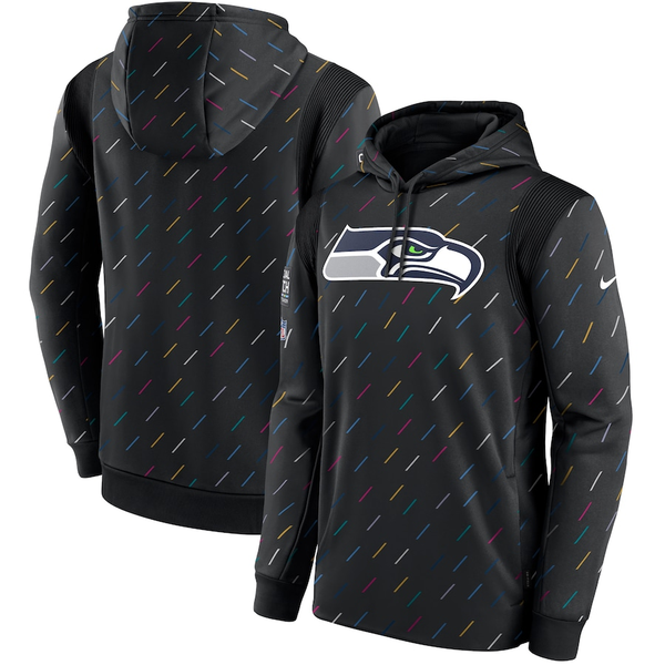 Men's Seattle Seahawks NFL 2021 Salute to Service Hoodie Black