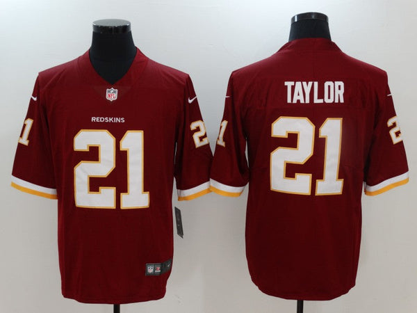 Men's Washington Redskins Sean Taylor #21 Red Game Jersey