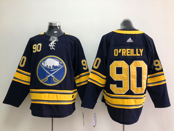 Men's Buffalo Sabres Ryan O'Reilly #90 Navy Replica Jersey