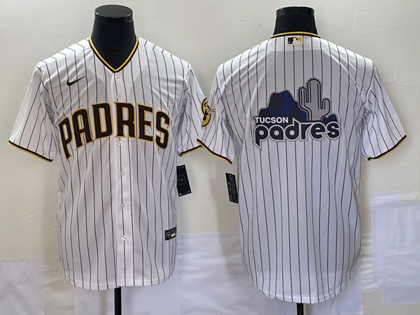 Men's San Diego Padres White Home Replica Team Jersey