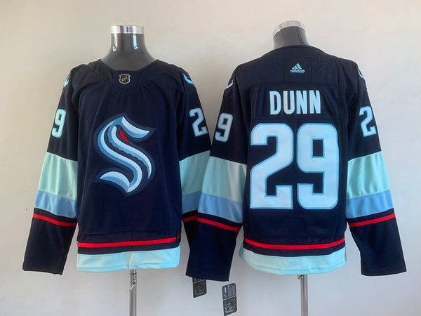 Men's Seattle Kraken Vince Dunn #29 Deep Sea Blue Home Breakaway Player Jersey