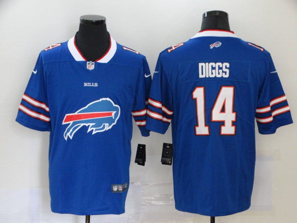 Men's Buffalo Bills Stefon Diggs #14 Blue Game Jersey