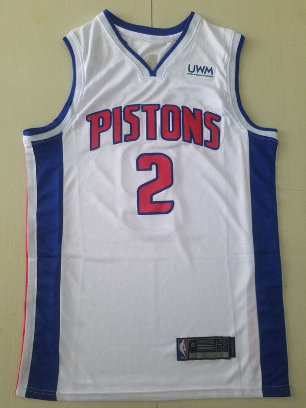 Men's Detroit Pistons Cade Cunningham White 2020/21 Swingman Custom Jersey