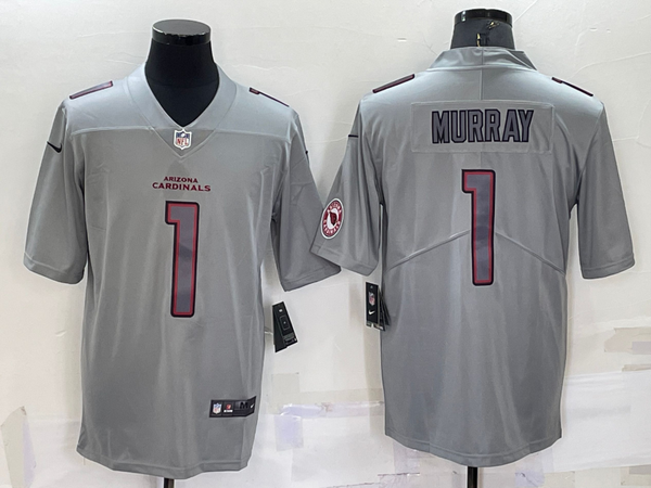 Men's Arizona Cardinals Kyler Murray #1 Gray Alternate Game Jersey