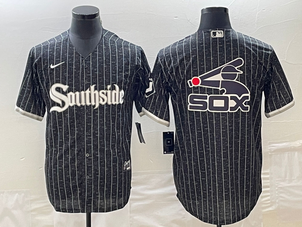 Men's Chicago White Sox Black City Connect Replica Player Jersey